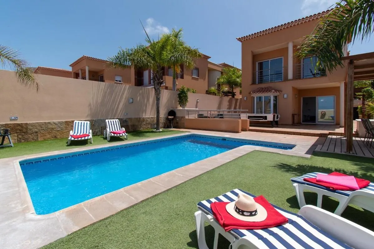 Villa Verde Private Heated Pool Sea Views 푸에르토 데 산티아고