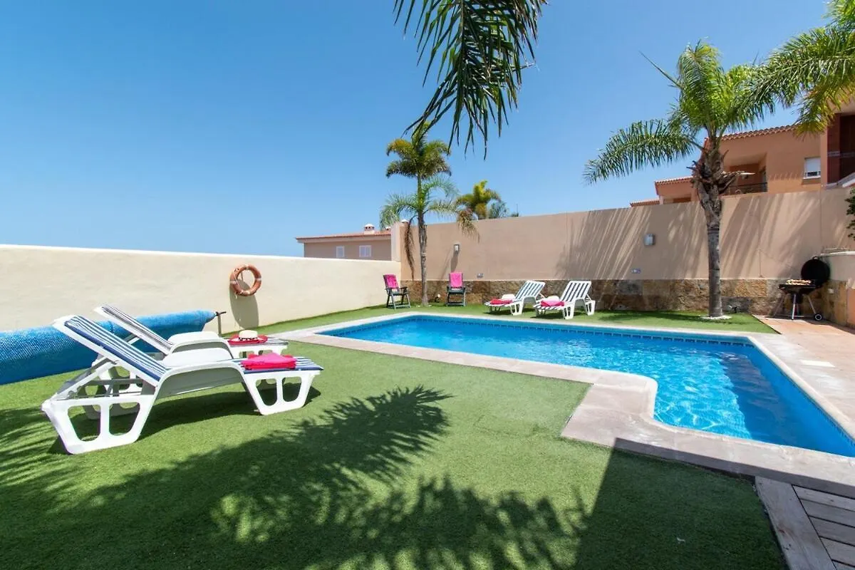 Villa Verde Private Heated Pool Sea Views 푸에르토 데 산티아고