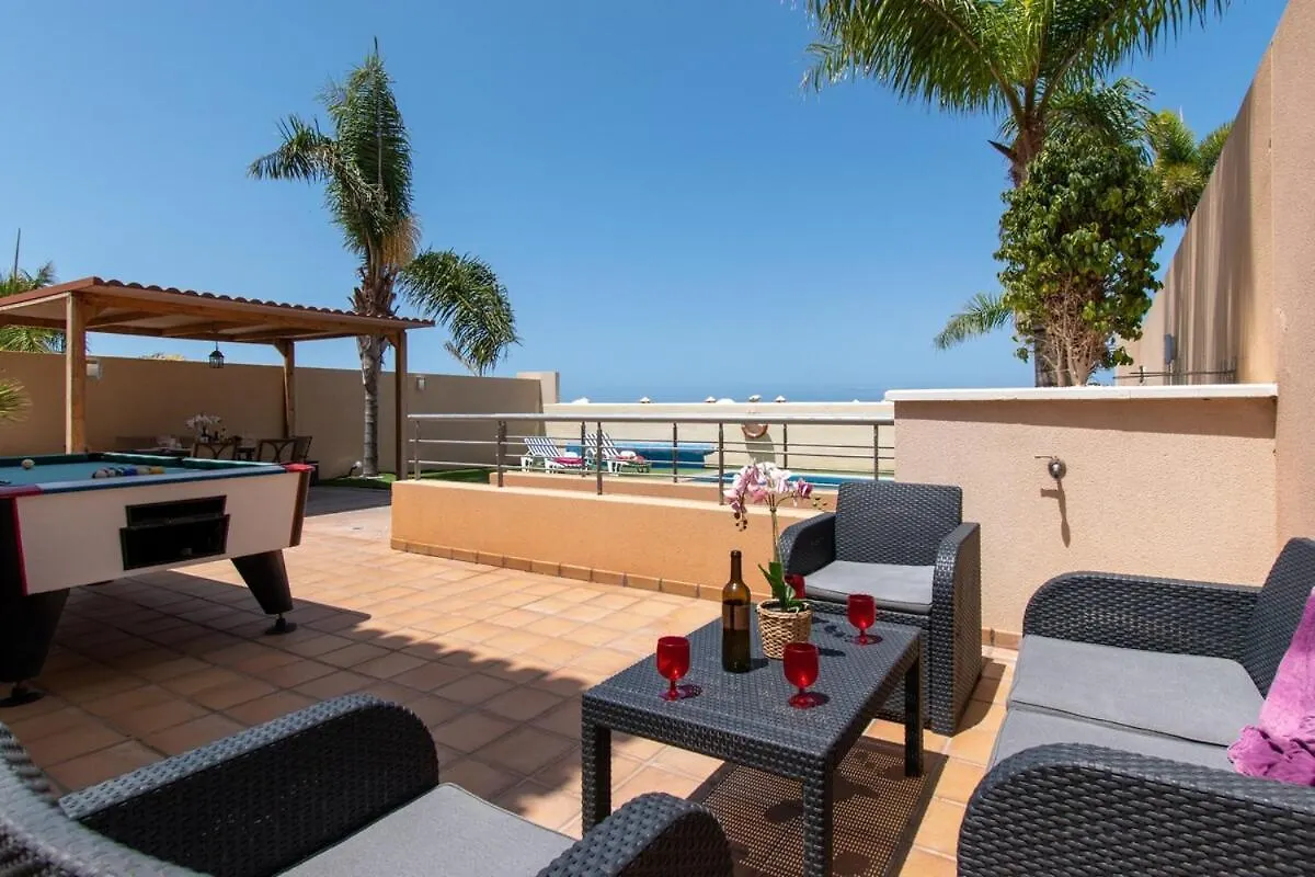 Villa Verde Private Heated Pool Sea Views 푸에르토 데 산티아고
