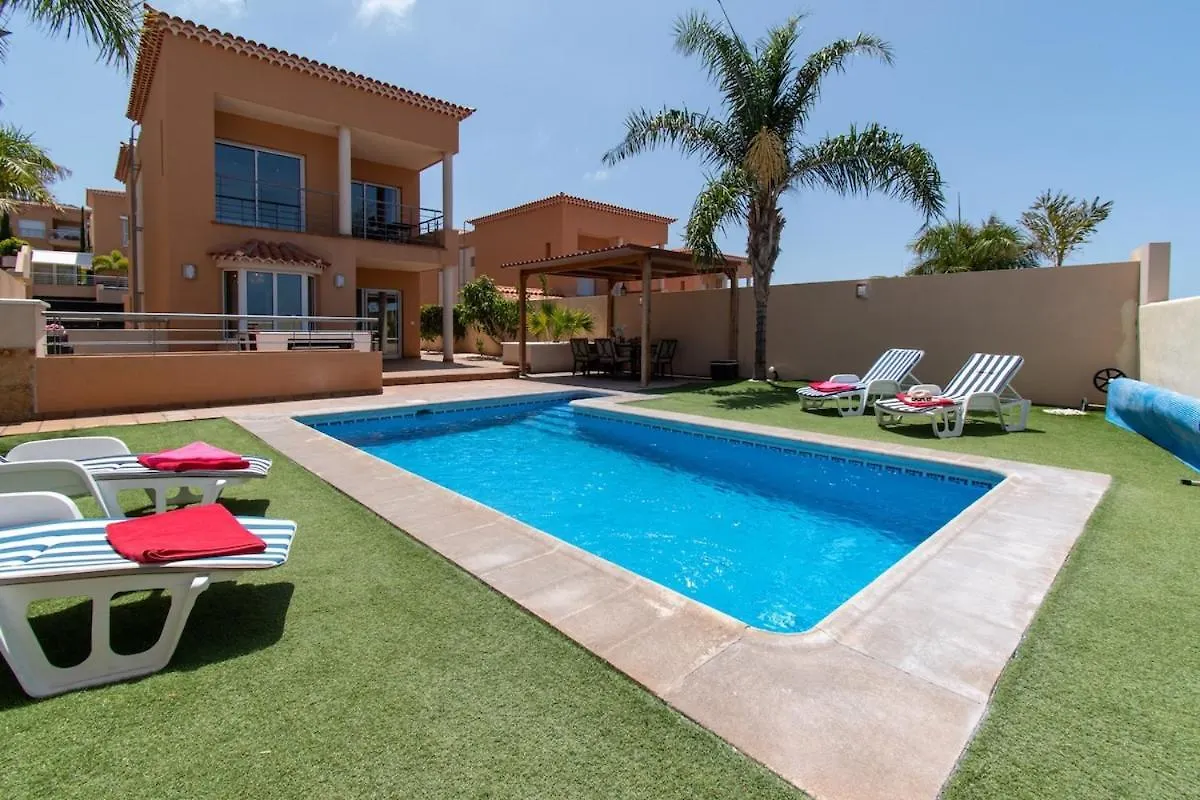 Villa Verde Private Heated Pool Sea Views 푸에르토 데 산티아고